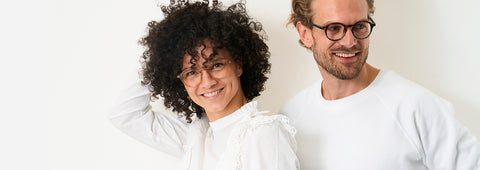 Clear lens glasses