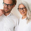 OjeOje D Clear lens glasses - black