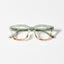 OjeOje D Clear lens glasses - green/sand