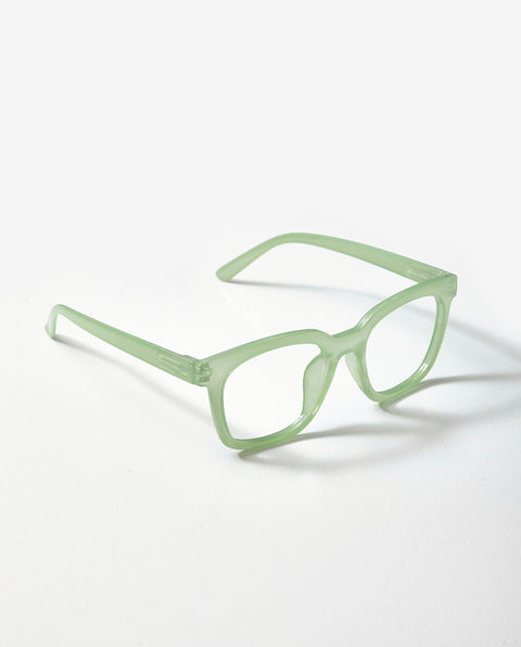OjeOje D Clear lens glasses - lime