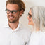OjeOje E Clear lens glasses - green/sand