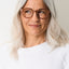 OjeOje E Clear lens glasses - sand