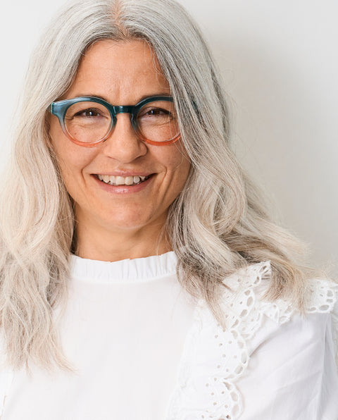 OjeOje E Reading glasses - blue/red