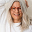 OjeOje E Reading glasses - red/green