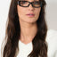OjeOje H Clear lens glasses - tortoise blue