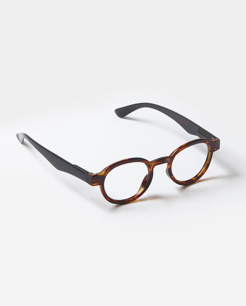 OjeOje K Clear lens glasses - tortoise/black