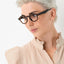 OjeOje K Clear lens glasses - tortoise/black